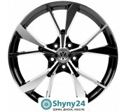 Replica VW595 Black Machined Face