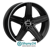 Mak Lewis-D Gloss Black Mirror Ring