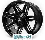 Replica RX615 Matt Black + Milling Spoke