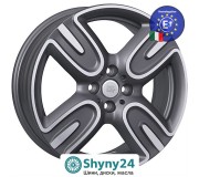 WSP Italy Mini W1655 Troia Matt Gun Metal Polished