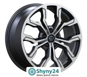 WSP Italy Volkswagen WD002 New York Matt Gun Metal Polished