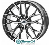 Flow Forming FF266 Satin Black Machined Face