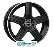 Mak Lewis Gloss Black Mirror Ring