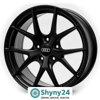 Replica Audi FF-502 Matt Black R16 W7 PCD5x112 ET40 DIA66.6