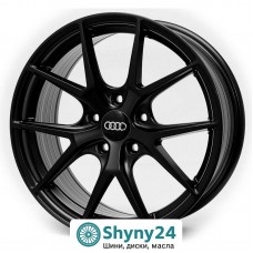 Replica Audi FF-502 Matt Black R16 W7 PCD5x112 ET40 DIA66.6