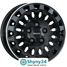 Mak Overland Gloss Black Mirror Ring R17 W7 PCD5x112 ET51 DIA66.6