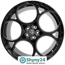 WSP Italy Alfa Romeo W263 Florio Glossy Black R20 W8 PCD5x110 ET37 DIA65.1