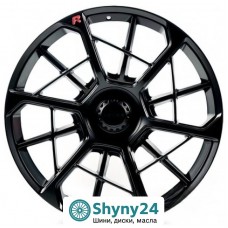 Replica Ford F165 Matt Black R22 W9.5 PCD5x108 ET48 DIA63.4