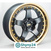 VLF VLF40 MBM/BL R17 W7.5 PCD5x114.3 ET38 DIA73.1