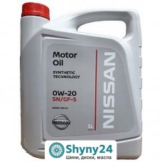 Nissan Motor oil 0W-20 (5л)