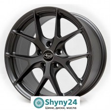 Replica Subaru R331 Matt Graphite R17 W8 PCD5x114.3 ET38 DIA73.1