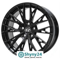 Replica Hyundai XF-015 Matt Black R17 W7.5 PCD5x114.3 ET35 DIA73.1