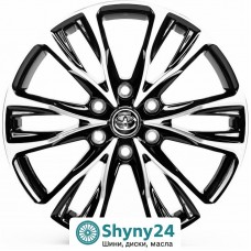 Replica TY3255 Gloss Black Machined Face R20 W8.5 PCD6x139.7 ET25 DIA106.1