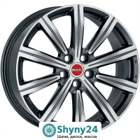 Mak Birmingham Gun Met Mirror Face R20 W8.5 PCD5x120 ET35 DIA64.1