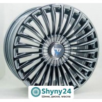 VLF VLF19 Black Vacuum Chrome R18 W8.5 PCD5x108/114.3 ET38 DIA73.1