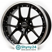 Replica FF-P06 Matt Black R18 W8.5 PCD5x120 ET35 DIA72.6