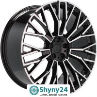 Racing Line 3S1111 Black Polished R21 W9.5 PCD5x112 ET37 DIA66.6