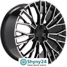 Racing Line 3S1111 Black Polished R21 W9.5 PCD5x112 ET37 DIA66.6