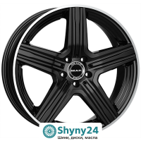 Mak Lewis Gloss Black Mirror Ring R20 W8.5 PCD5x112 ET30 DIA66.6