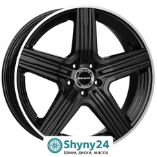 Mak Lewis Gloss Black Mirror Ring R20 W8.5 PCD5x112 ET30 DIA66.6