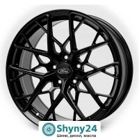 Replica Ford FF-511 Matt Black R18 W8 PCD5x108 ET38 DIA73.1
