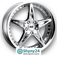 MKW AVENUE-535 Chrome R17 W7 PCD5x112 ET42 DIA74.1