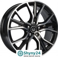 WSP Italy Volvo WD004 Zurich Glossy Black Polished R18 W8 PCD5x108 ET42.5 DIA63.4