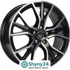 WSP Italy Volvo WD004 Zurich Glossy Black Polished R18 W8 PCD5x108 ET42.5 DIA63.4