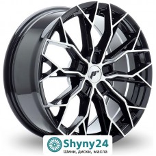 Japan Racing JR49 Gloss Black Machined Face R20 W8.5 PCD5x112 ET25 DIA72.6