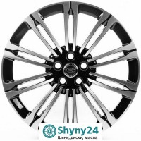 Replica L941 Black Machined Face R22 W9.5 PCD5x120 ET49 DIA72.6