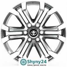 Replica TY3270 Gun Metal Machined Face R20 W8.5 PCD6x139.7 ET25 DIA106.1