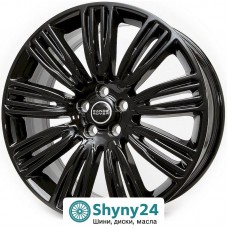 Replica Land Rover KW153 Gloss Black R20 W9.5 PCD5x120 ET45 DIA72.6