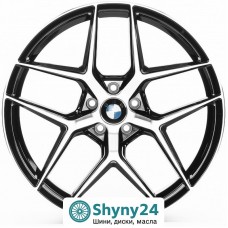 Replica B258 Gloss Black Machined Face R20 W10.5 PCD5x112 ET30 DIA66.6