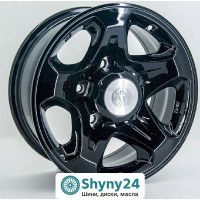 Replica Toyota GT 166168 Black R16 W7 PCD5x150 ET DIA110.1