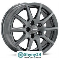 Rial Milano titanium R15 W6 PCD5x112 ET47 DIA66.6