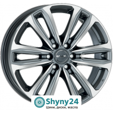 Mak Safari6 Gun Met Mirror Face R20 W8.5 PCD6x114.3 ET30 DIA66.1