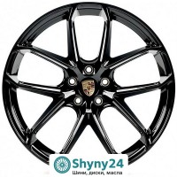 Replica Porsche P593 gloss black R20 W9 PCD5x112 ET26 DIA66.6