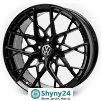 Replica Volkswagen FF-511 Matt Black R16 W7 PCD5x112 ET38 DIA66.6