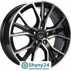 WSP Italy Land Rover WD004 Zurich Glossy Black Polished R18 W8 PCD5x108 ET45 DIA63.4