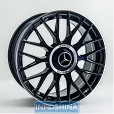 Replica GT XF013 MBL R18 W8 PCD5x112 ET40 DIA66.45