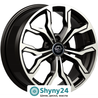 WSP Italy Audi (WD002) New York Glossy Black Polished R18 W8 PCD5x112 ET40 DIA66.6