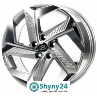 Replica Hyundai HND1926 GGrayMF R18 W7.5 PCD5x114.3 ET51 DIA67.1