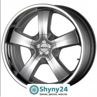 Mak G-Five Silver R20 W9 PCD5x112 ET50 DIA66.6