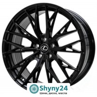 Replica Lexus XF-015 Matt Black R20 W8.5 PCD5x114.3 ET35 DIA73.1
