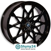 Replica BMW 613 Black R20 W9.5 PCD5x120 ET38 DIA72.6