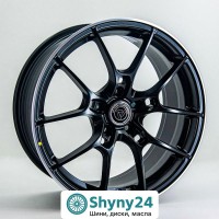 VLF ULF09 Matt Black R18 W8 PCD5x114.3 ET38 DIA73.1