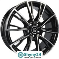 WSP Italy Jeep (WD006) Lugano Glossy Black Polished R21 W8 PCD5x108 ET40 DIA63.4