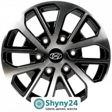 Replica H128 Gloss Black Machined Face R17 W6.5 PCD6x139.7 ET56 DIA92.5