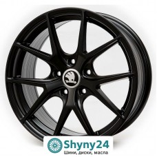 Replica Skoda FF-502 Matt Black R16 W7 PCD5x112 ET40 DIA66.6