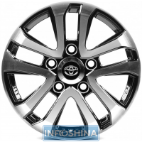 Replica TY706 Black Machined Face R18 W8.5 PCD5x150 ET58 DIA110.1